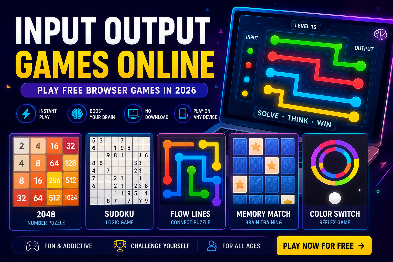 Input Output Games Online – Best Free Browser Games to Play in 2026